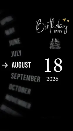 Hbd 18 August 2026