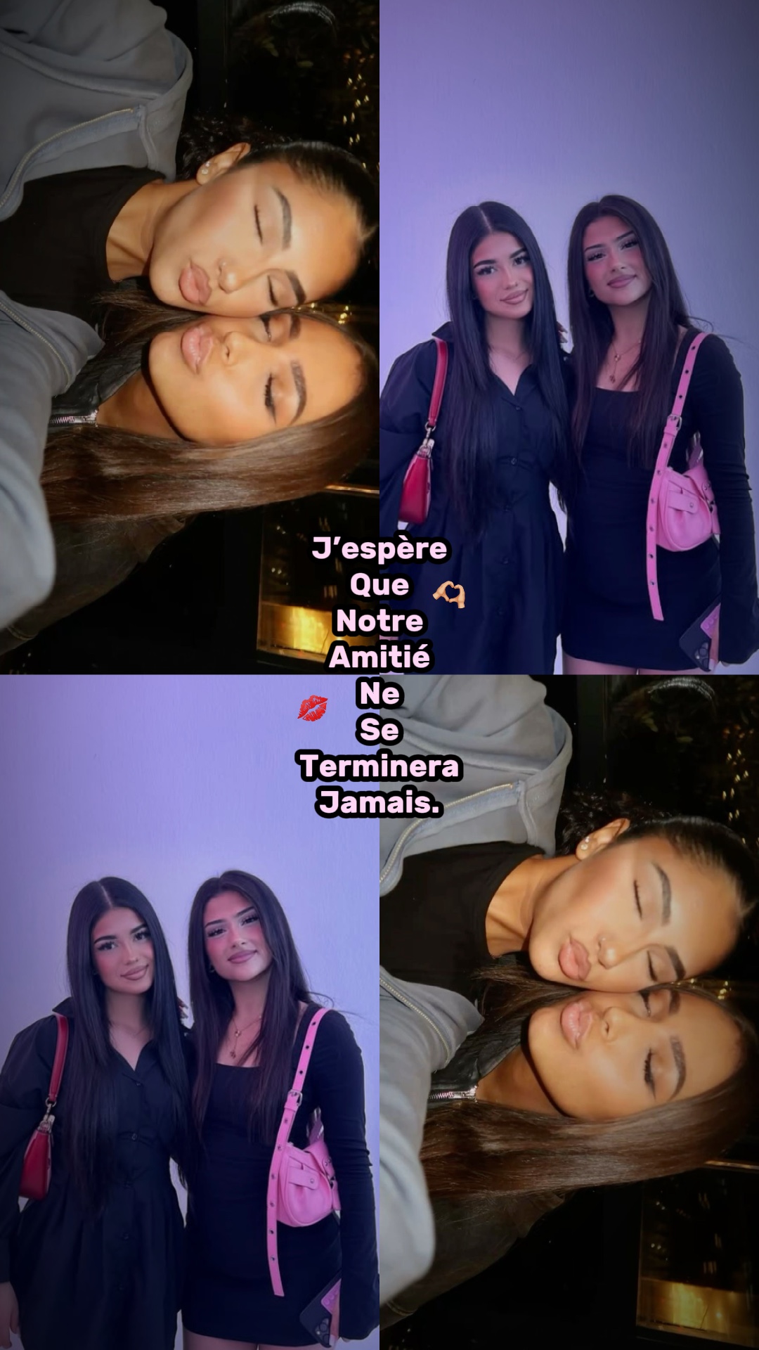 4 pics 💗 Amitié 