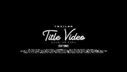 cinematic trailer