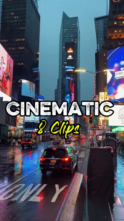 8 Clips Cinématique 