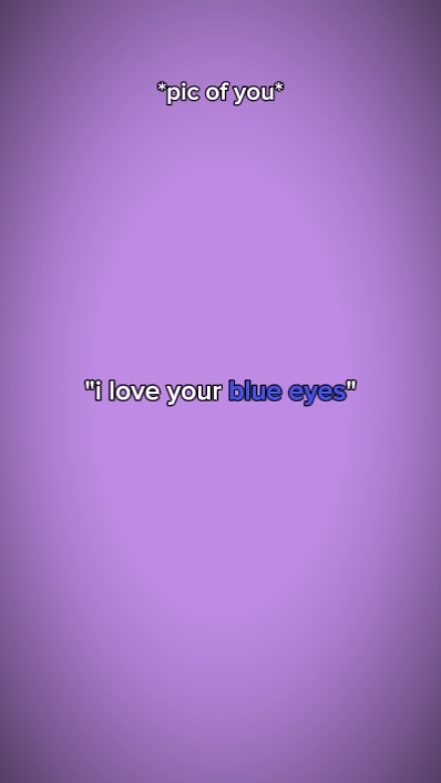 Amo tus ojos azules