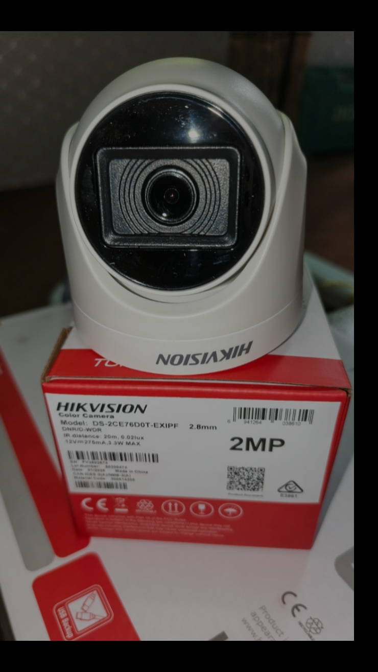 Instalação de câmera CCTV 
