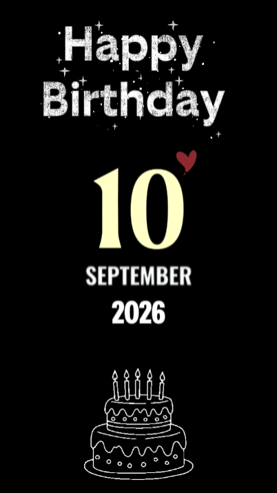 HBD September 9th 