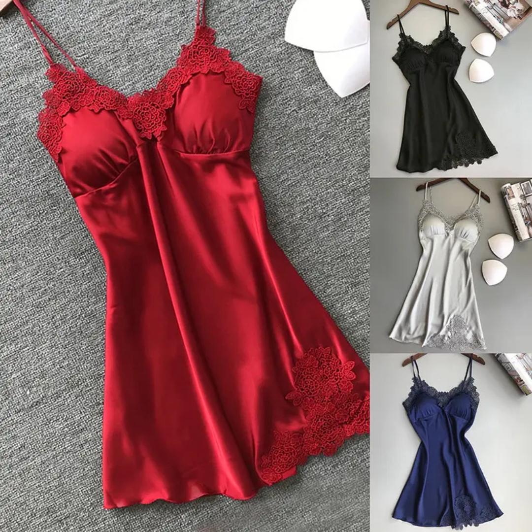 Vestido De Bata De Encaje