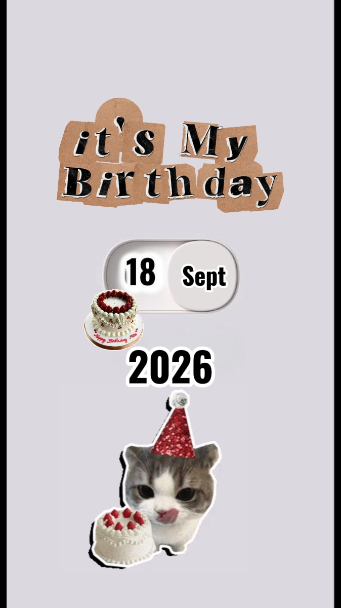 Mi cumpleaños