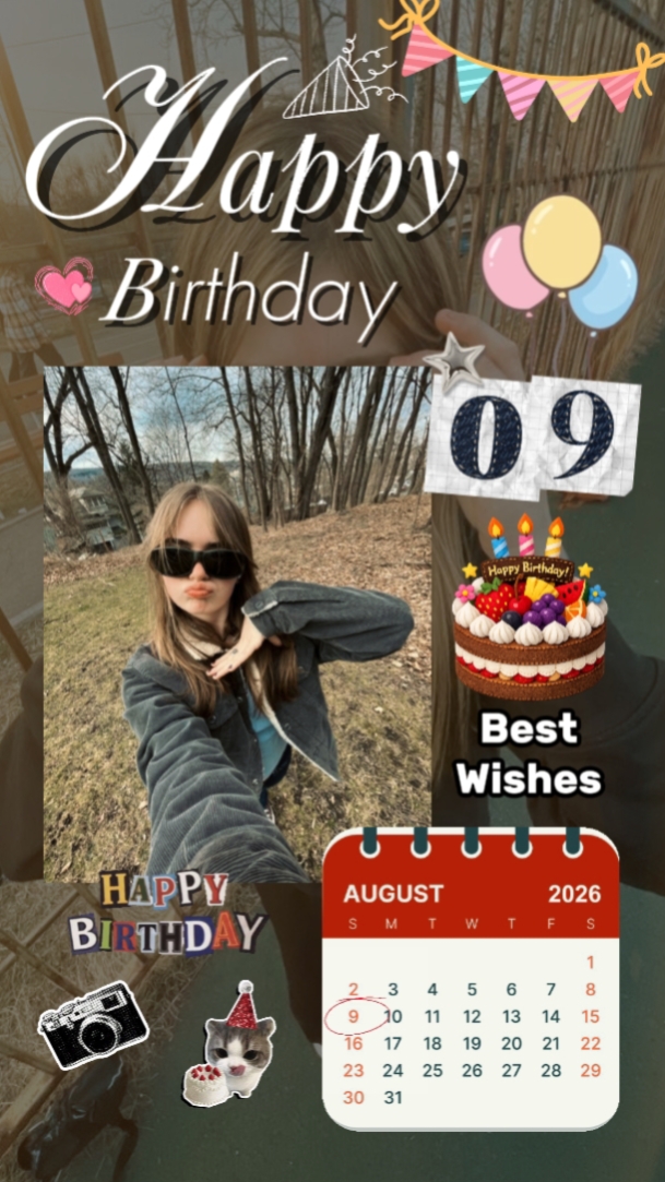 Cumpleaños 9 de agosto 