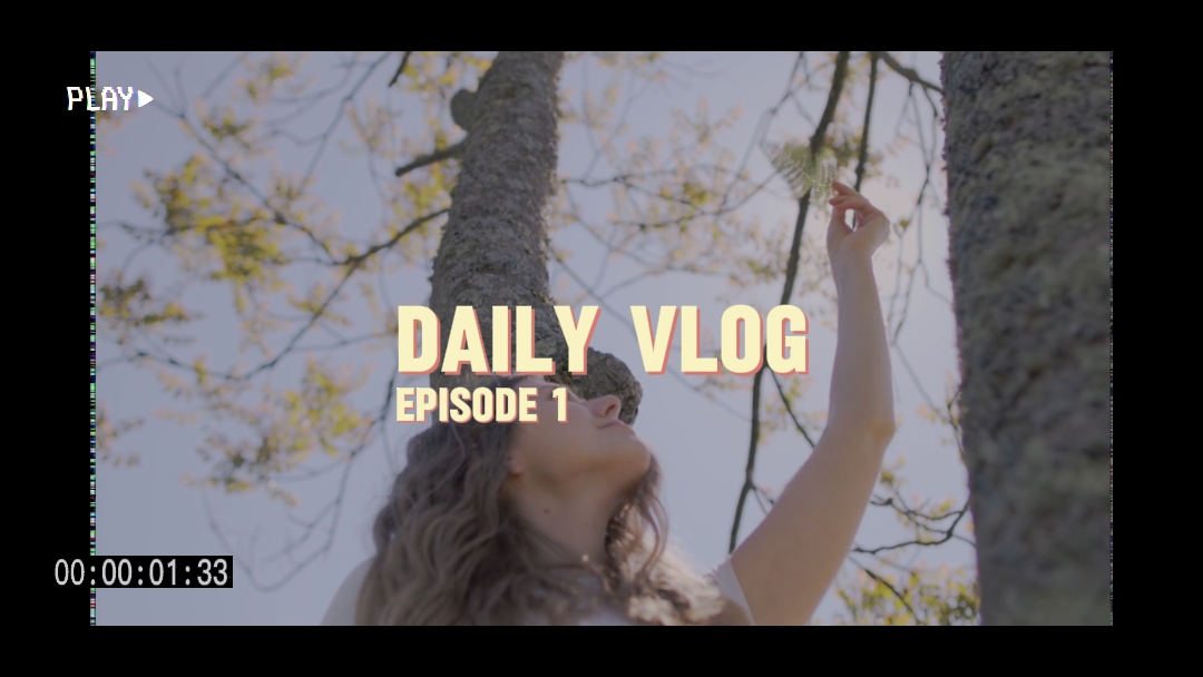 Intro du vlog quotidien