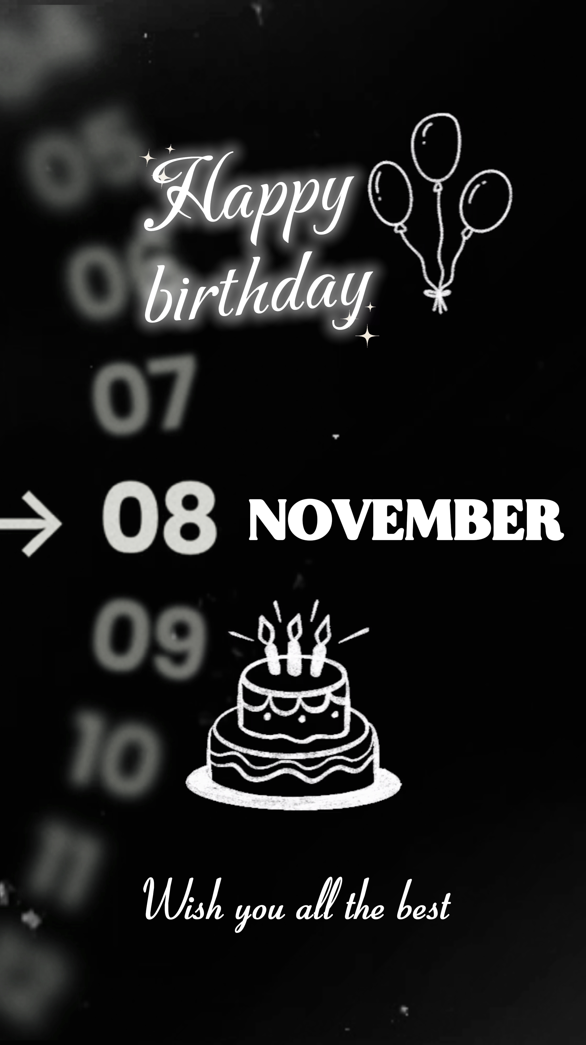 Selamat ulang tahun 8 November