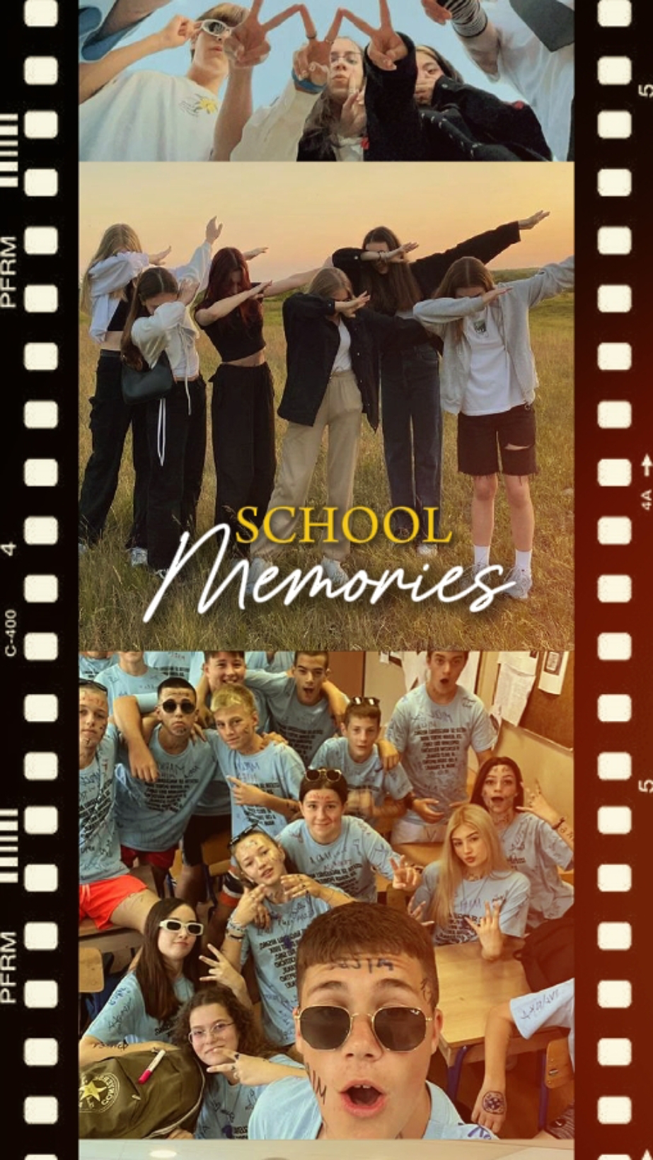 SCHOOL MEMORIES ROLL
