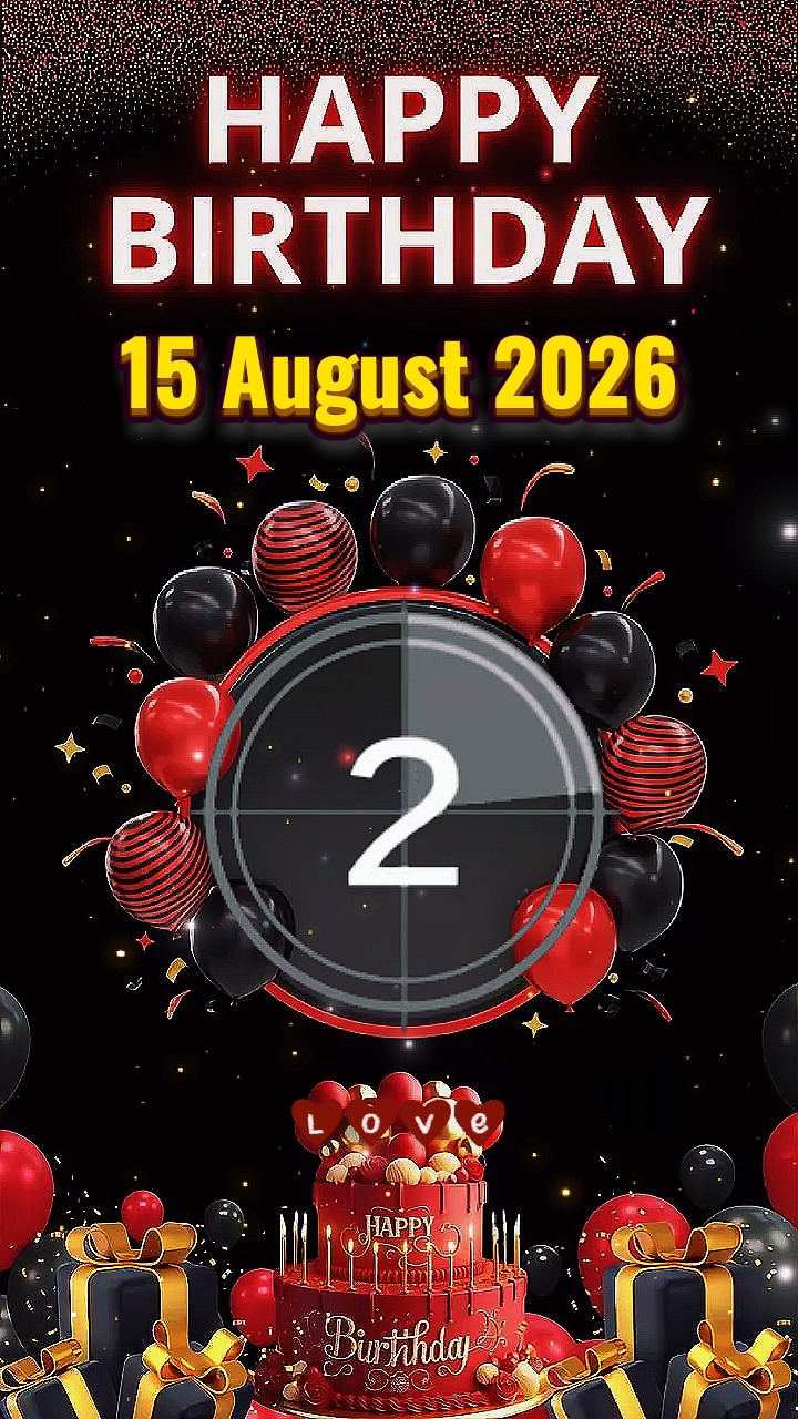 Birthday 15 August 