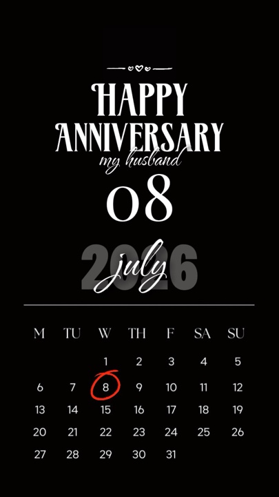 Anniv Husband 08July
