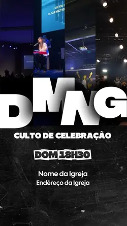 CULTO DE CELEBRAÇÃO