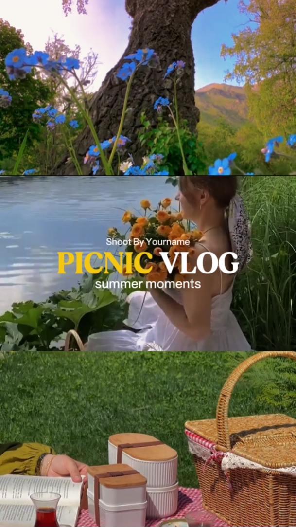 Pique-nique en été 