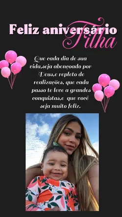 parabéns filha 