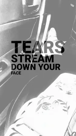 down your face