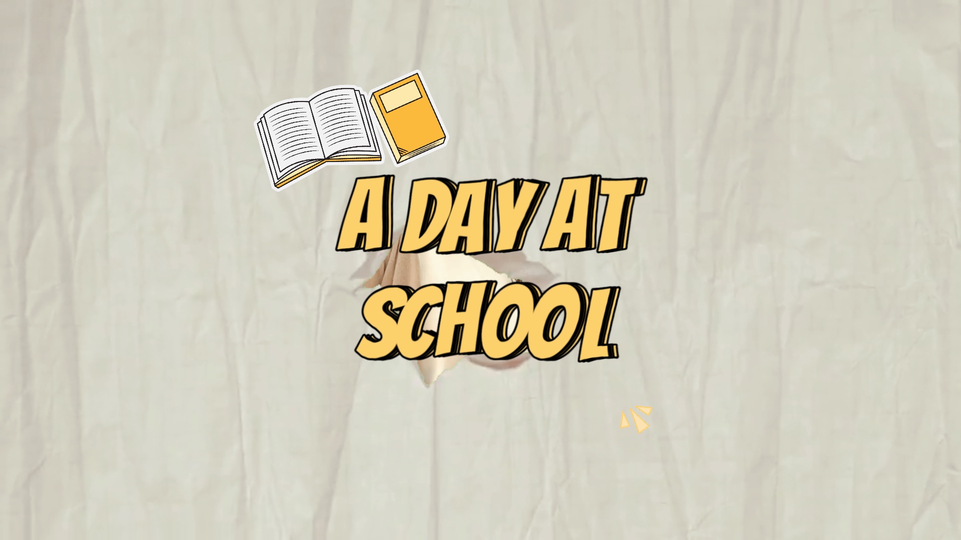 Um dia na escola