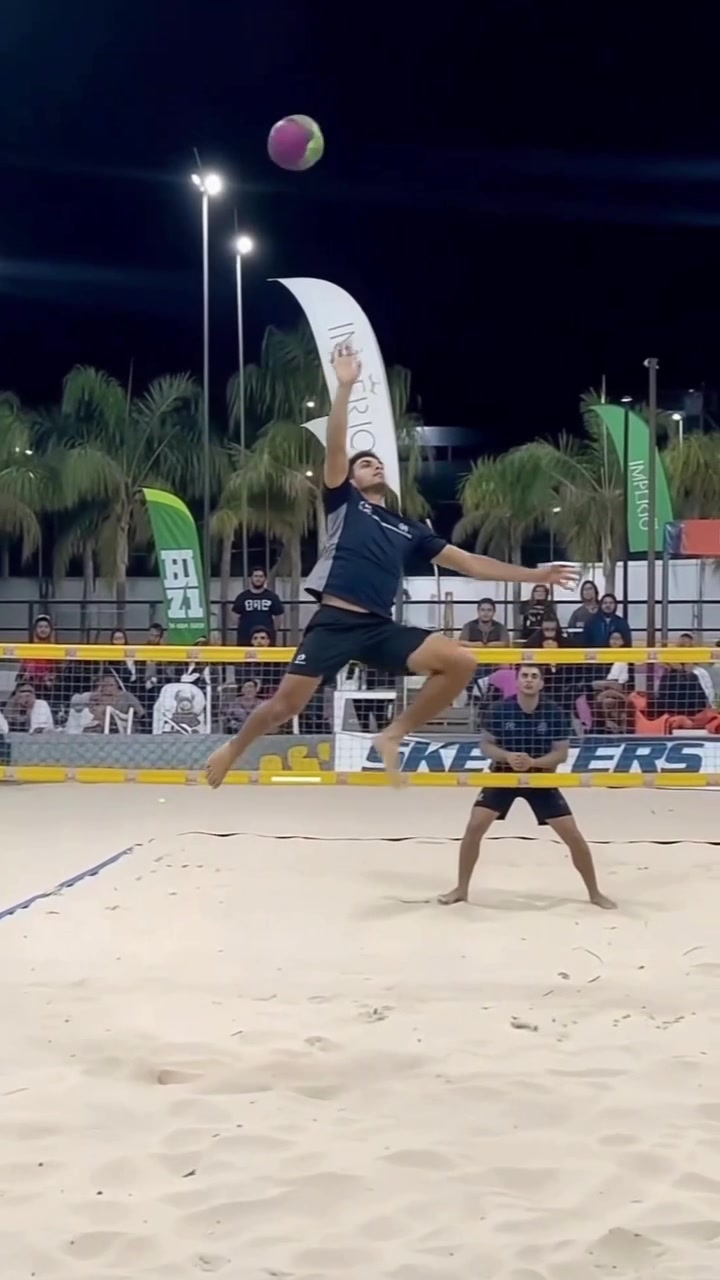 Lo más destacado del tenis de playa nocturno