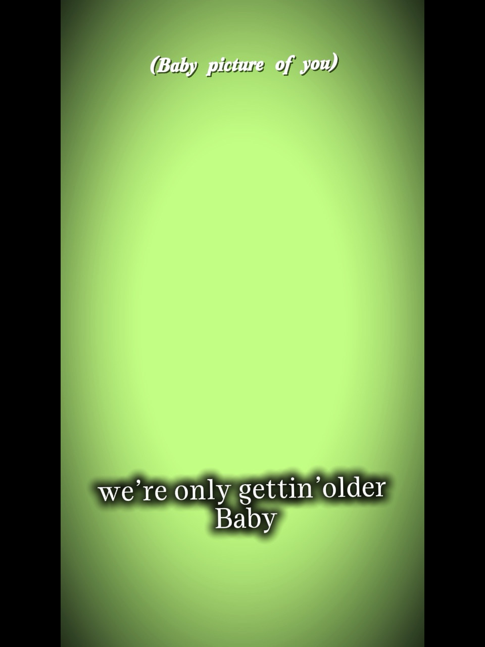 Baby picture of you