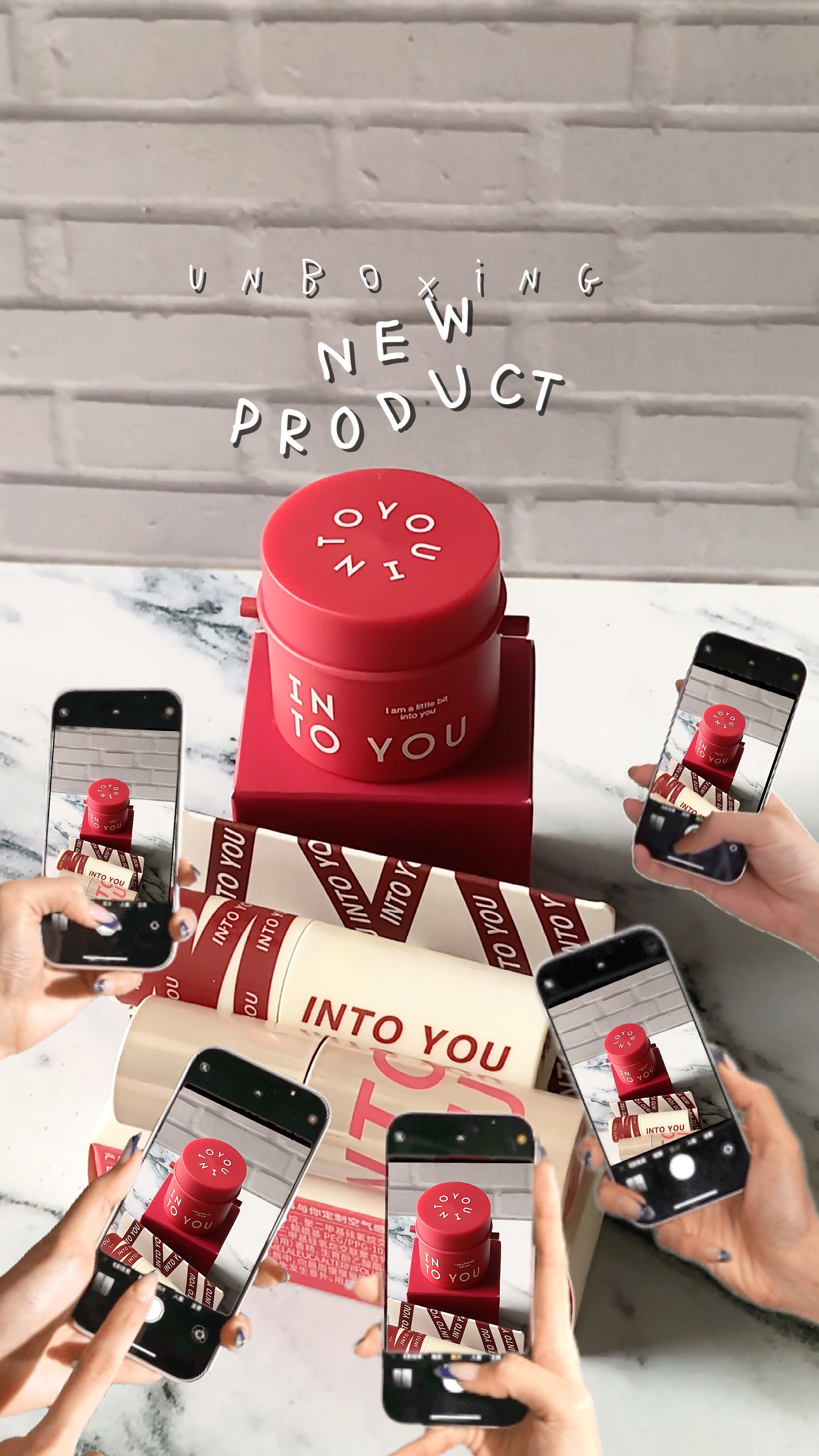 Umboxing produk baru