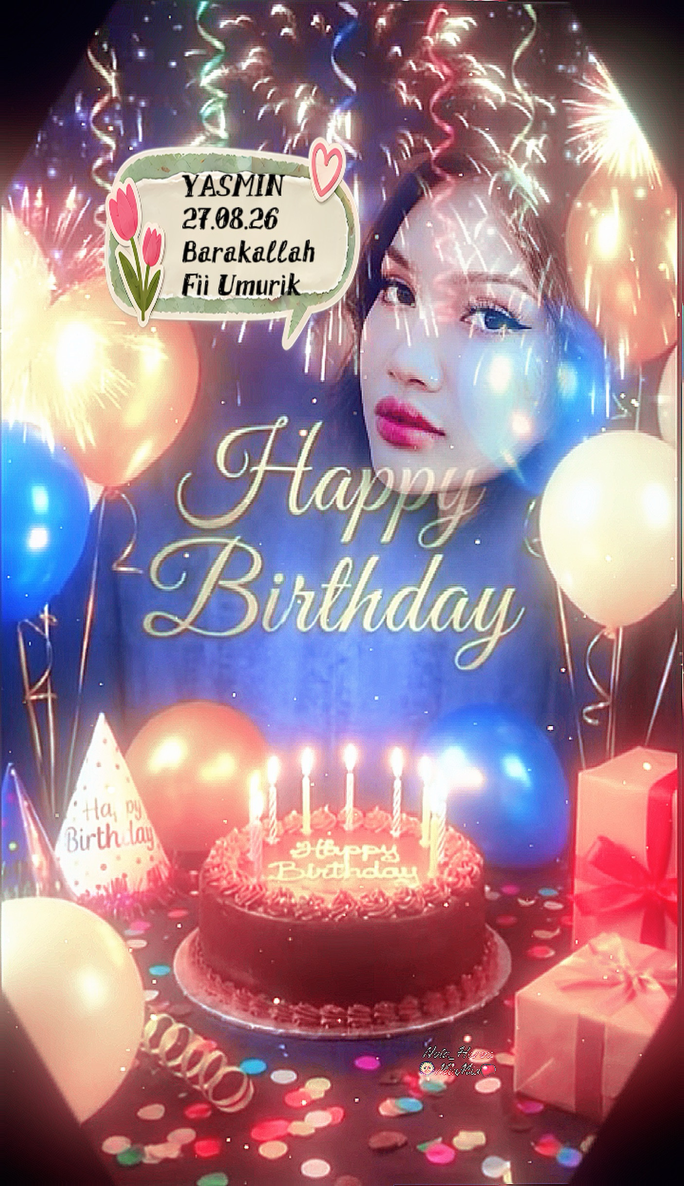 HBD 2U | Sanah HELWAH