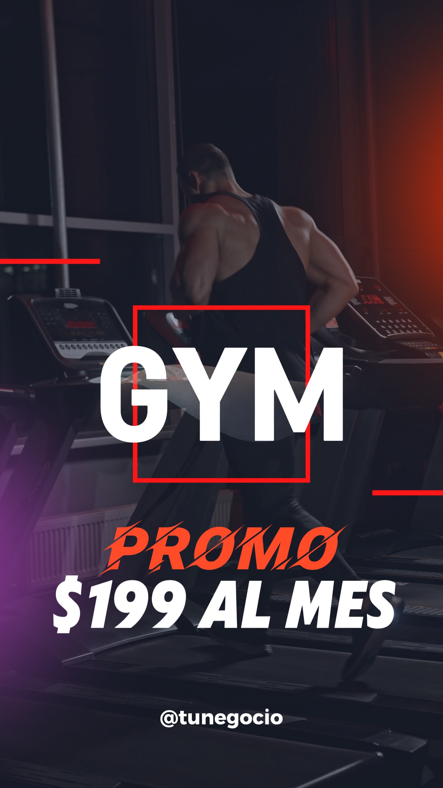 Gimnasio promocional