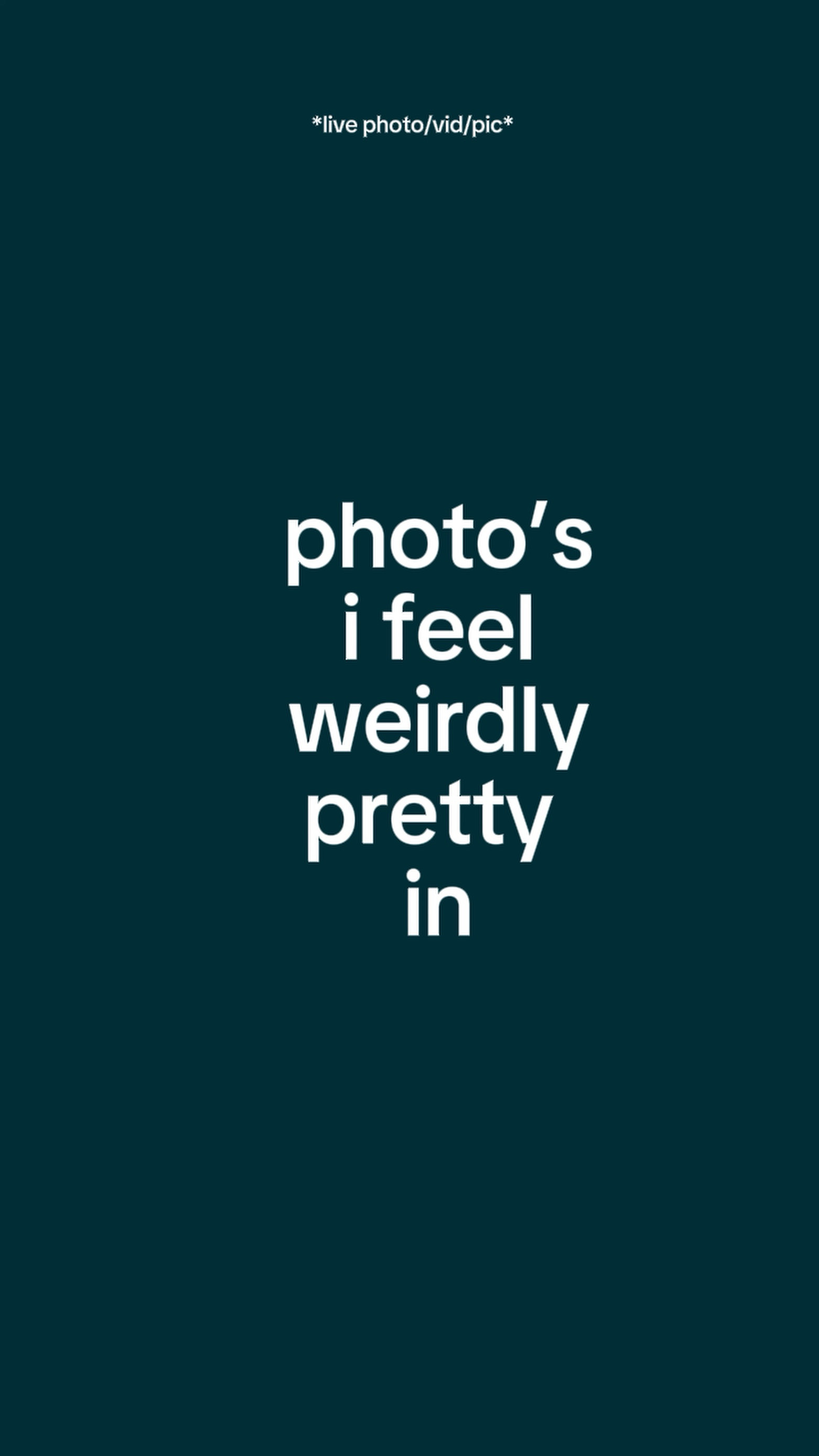 photo’s i feel