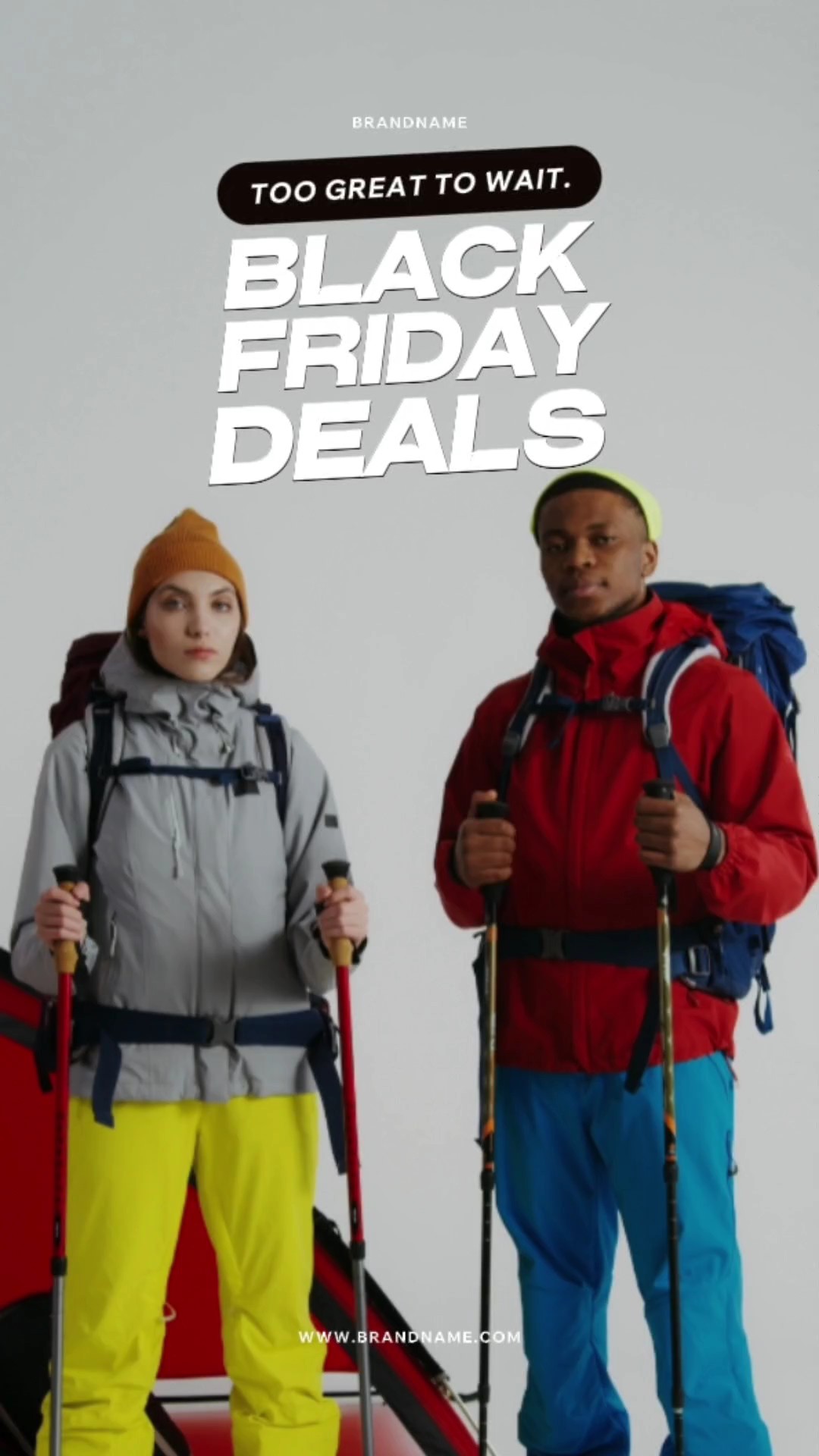Kara Cuma Modern Stil Spor Endüstrisi Açık Hava Reklamları