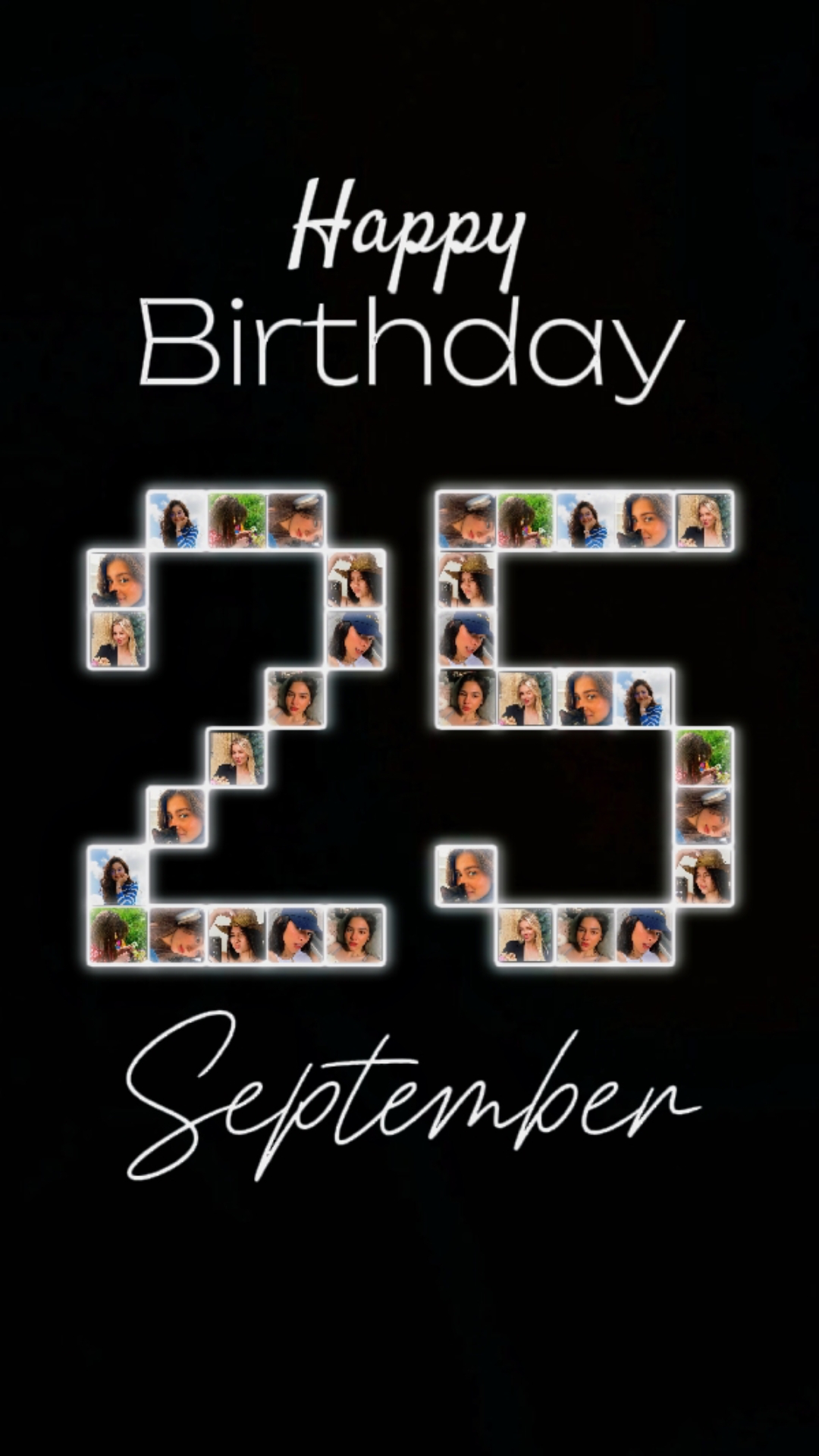 Birthday 25 Sept