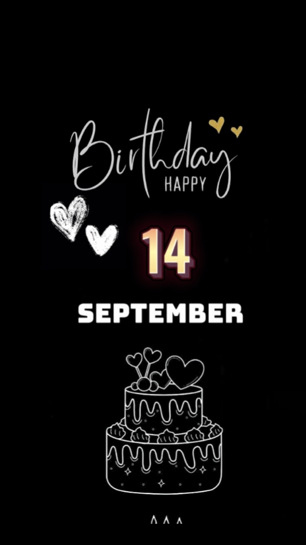 Birthday 14 Sept2026