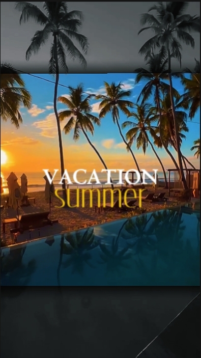 vacation summer