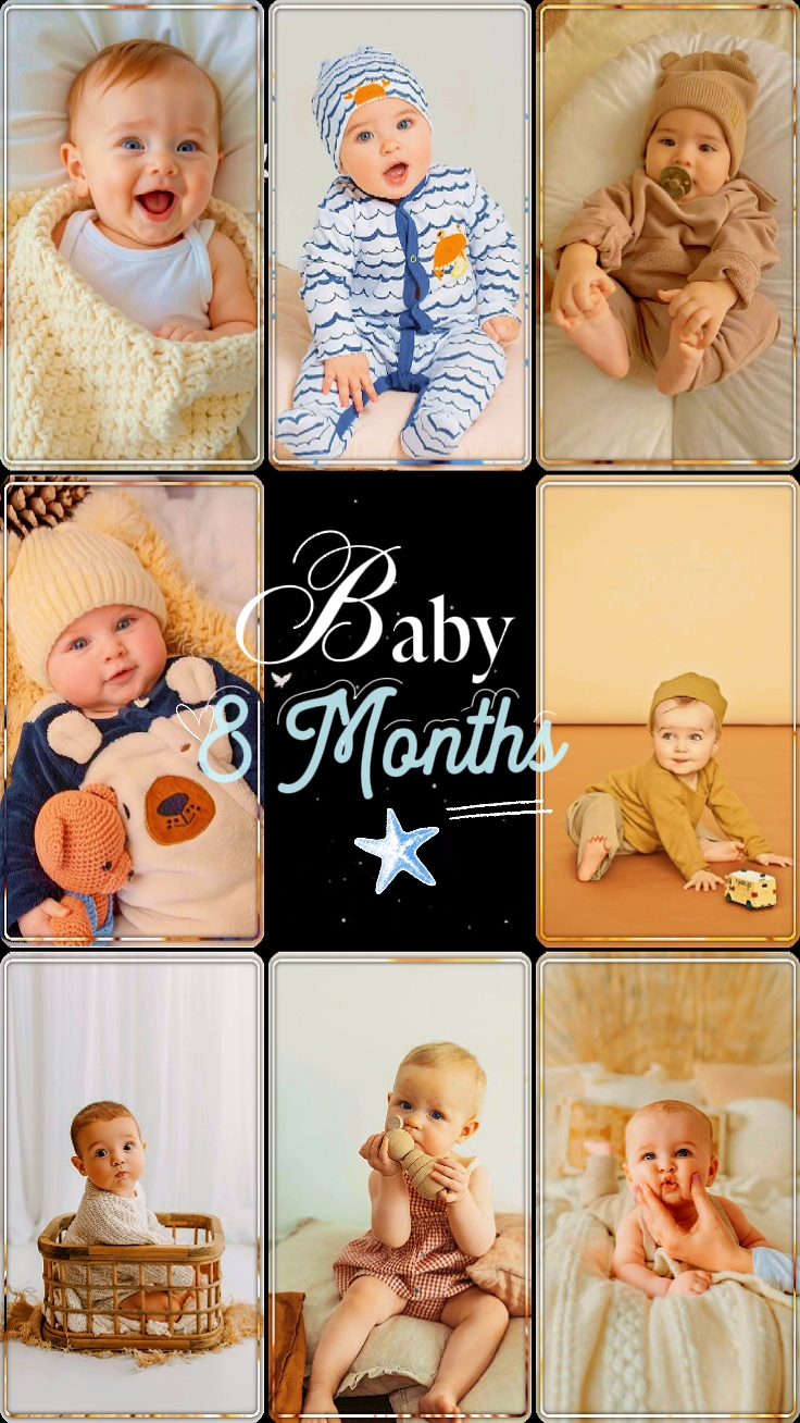 8 Months Cute Baby