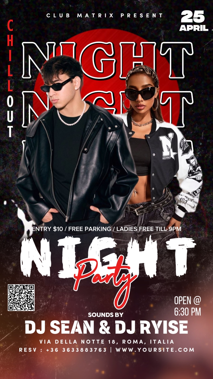 POSTER PARTY NIGHT