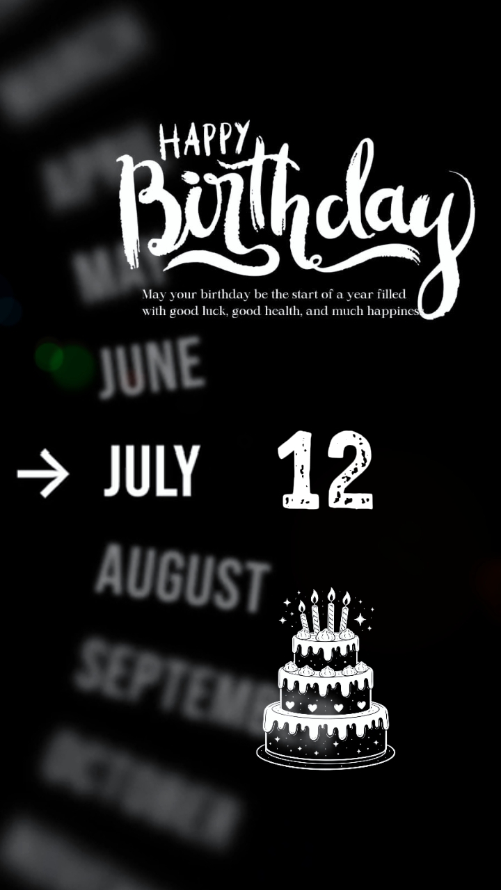 Ulang tahun 12 Juli