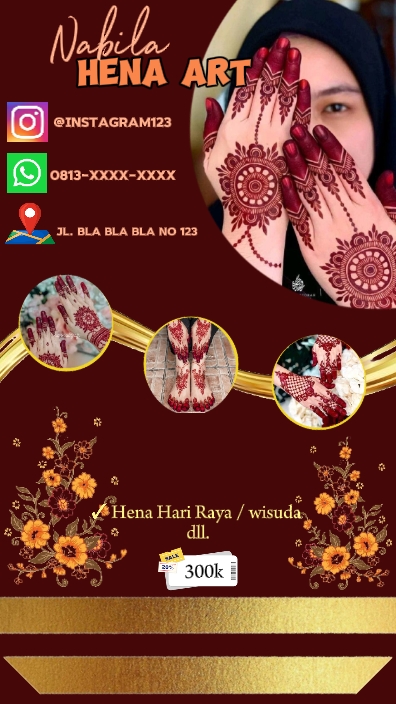 promosi seni hena