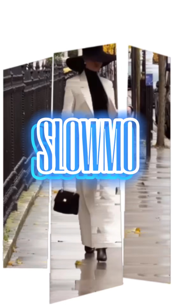 Slowmo im Trend 