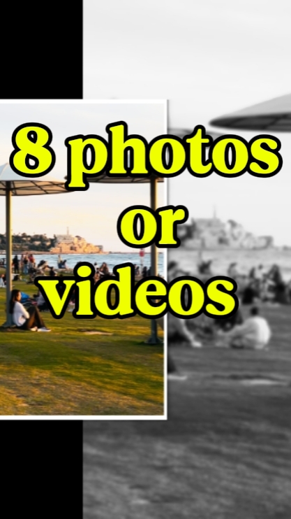 8 Fotos oder Videos 