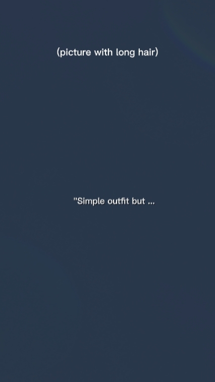 simple outfit but...