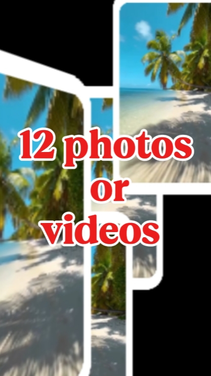 12 photos or videos 