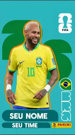 Sua carta da copa 26