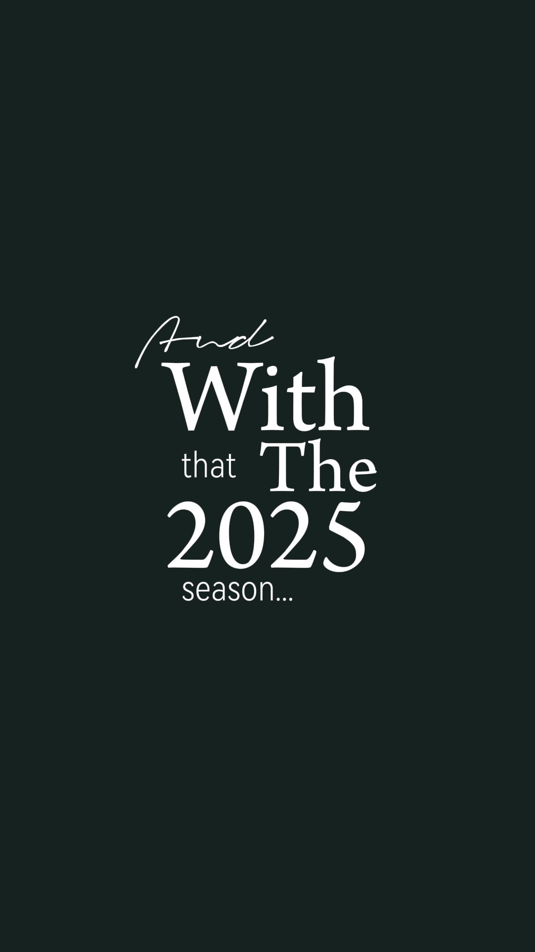 2025 akan segera berakhir