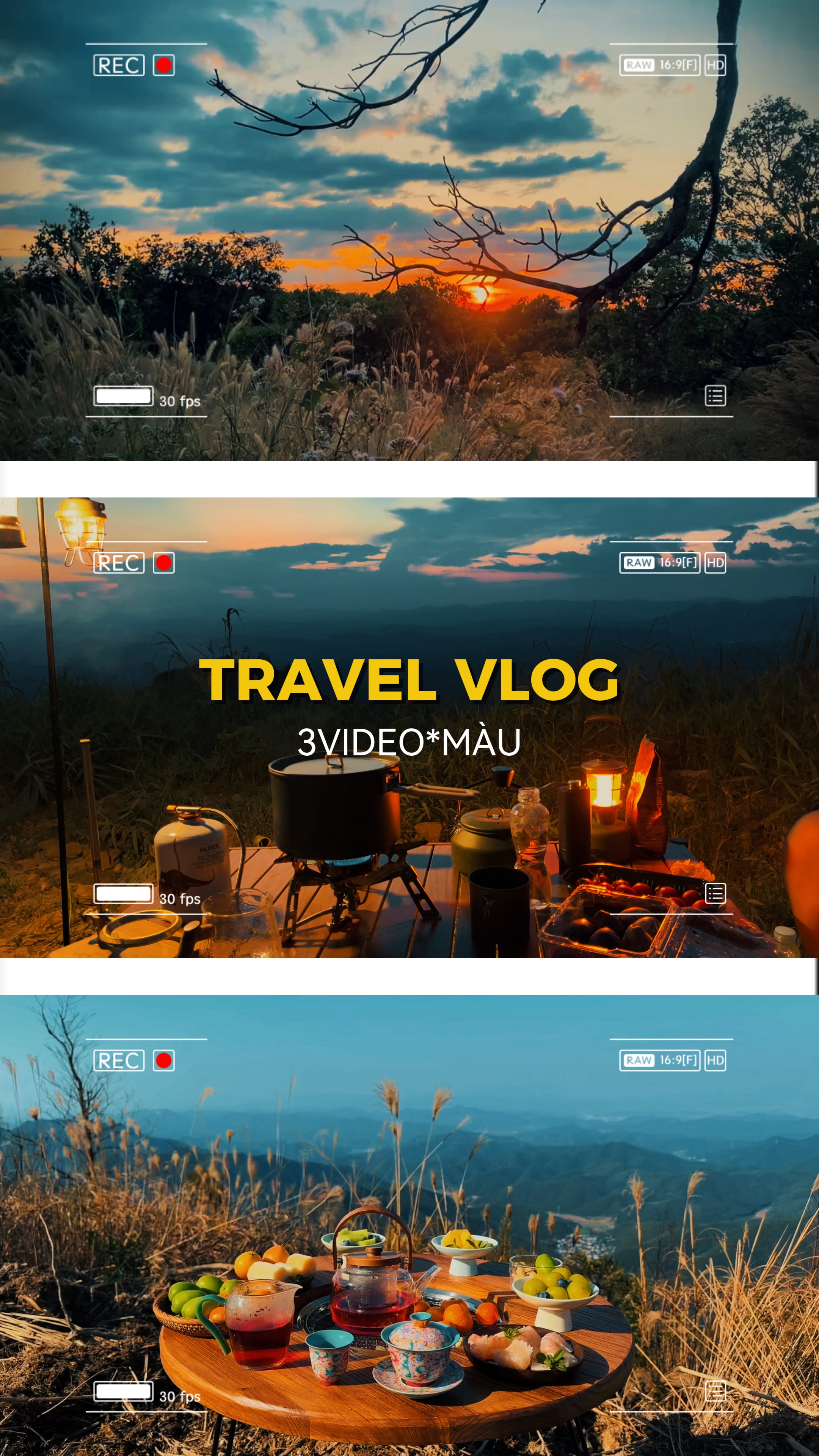 Voyage Vlog 3vidéo