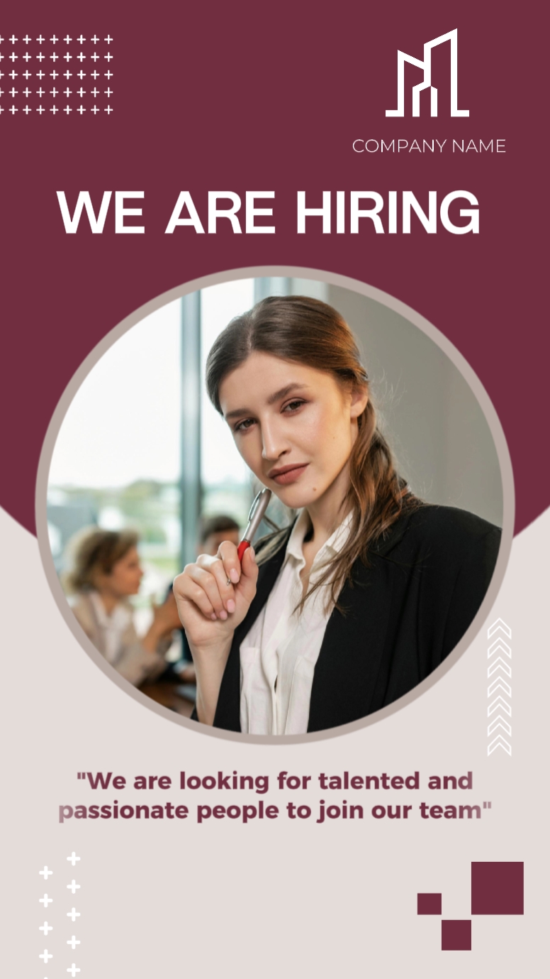 Human Resources Promotion Business Template 