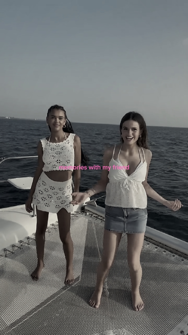 'with my friend