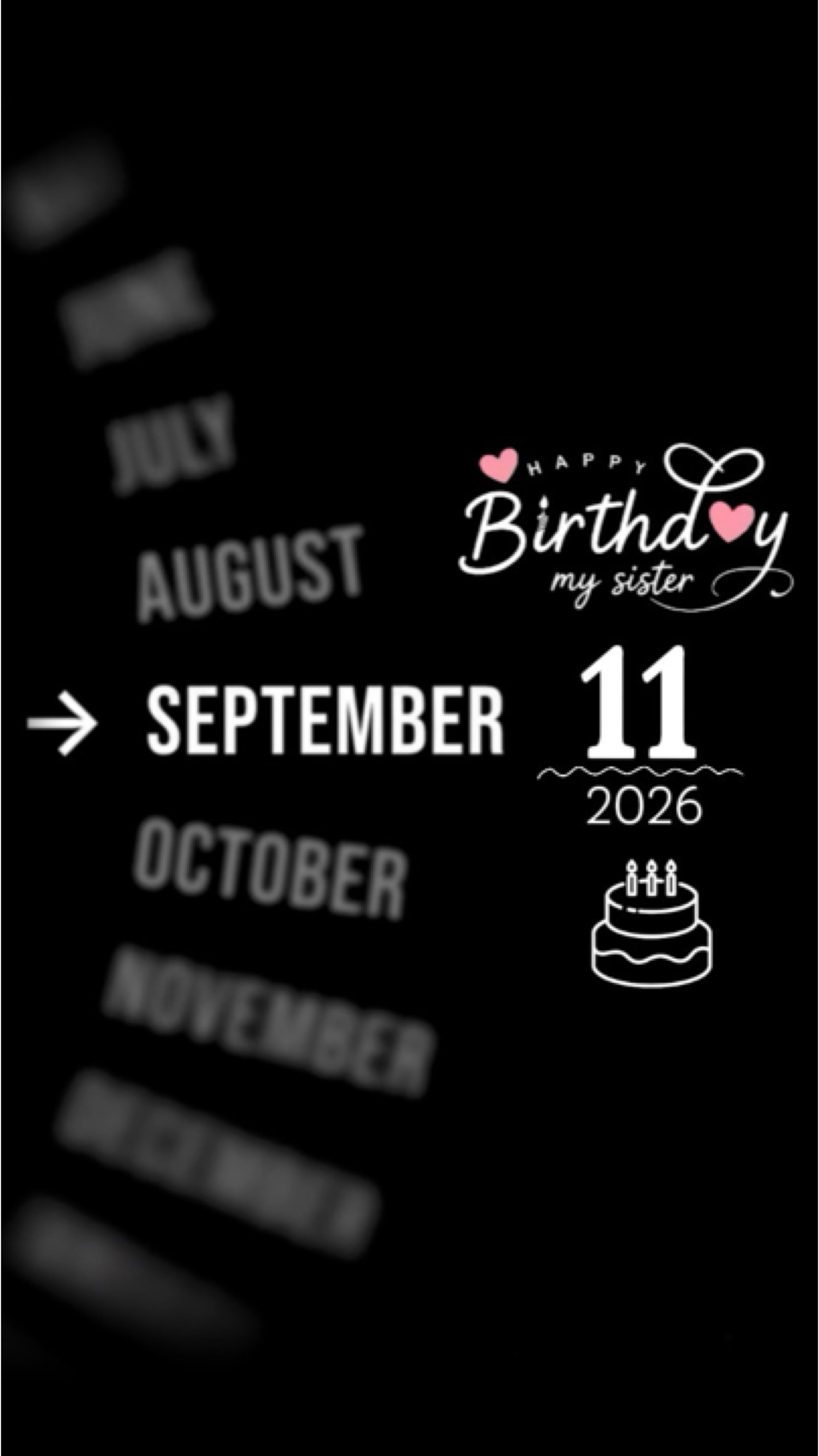BDAY SISTER 11 SEP