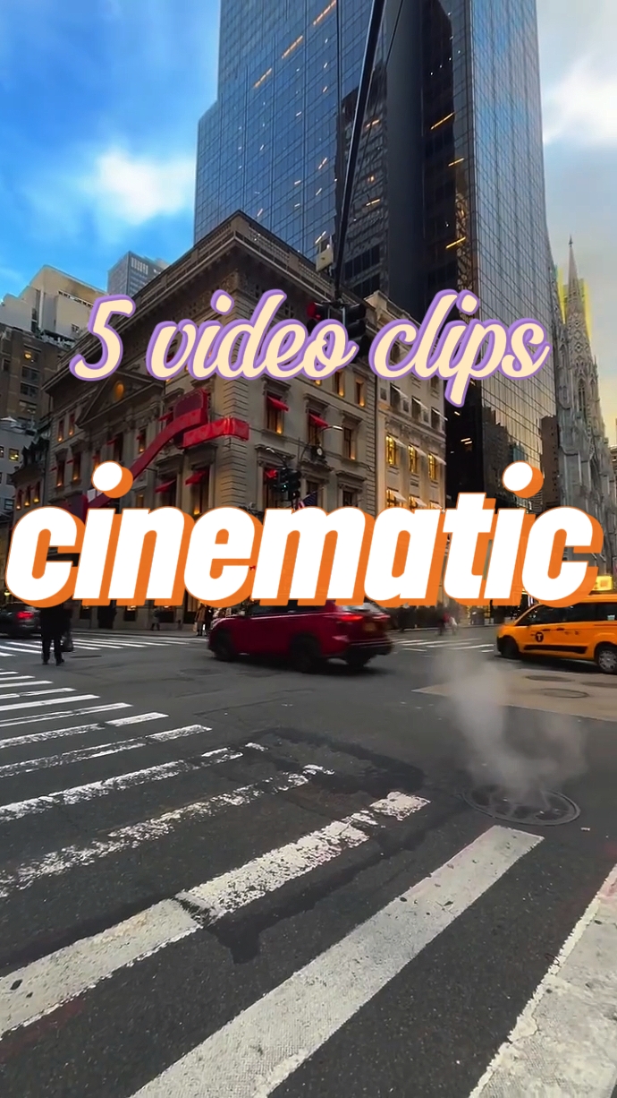 5 clips cinematic
