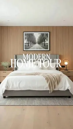 Warm Modern Home Tour