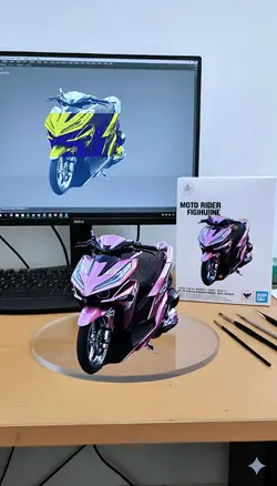 GANTI FOTO MOTORMU