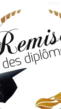 Remise de diplômes 