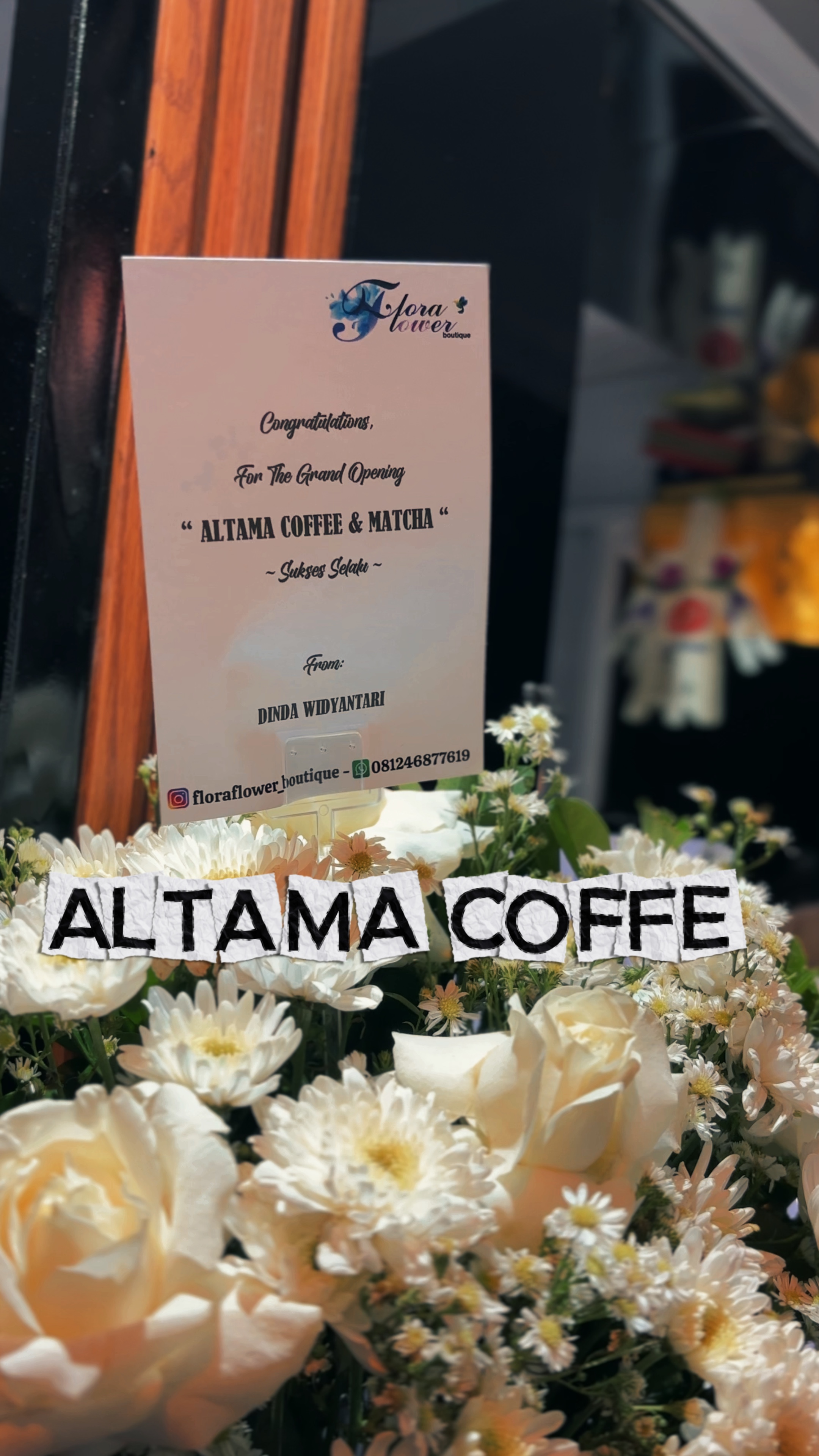 Ouverture du café bientôt