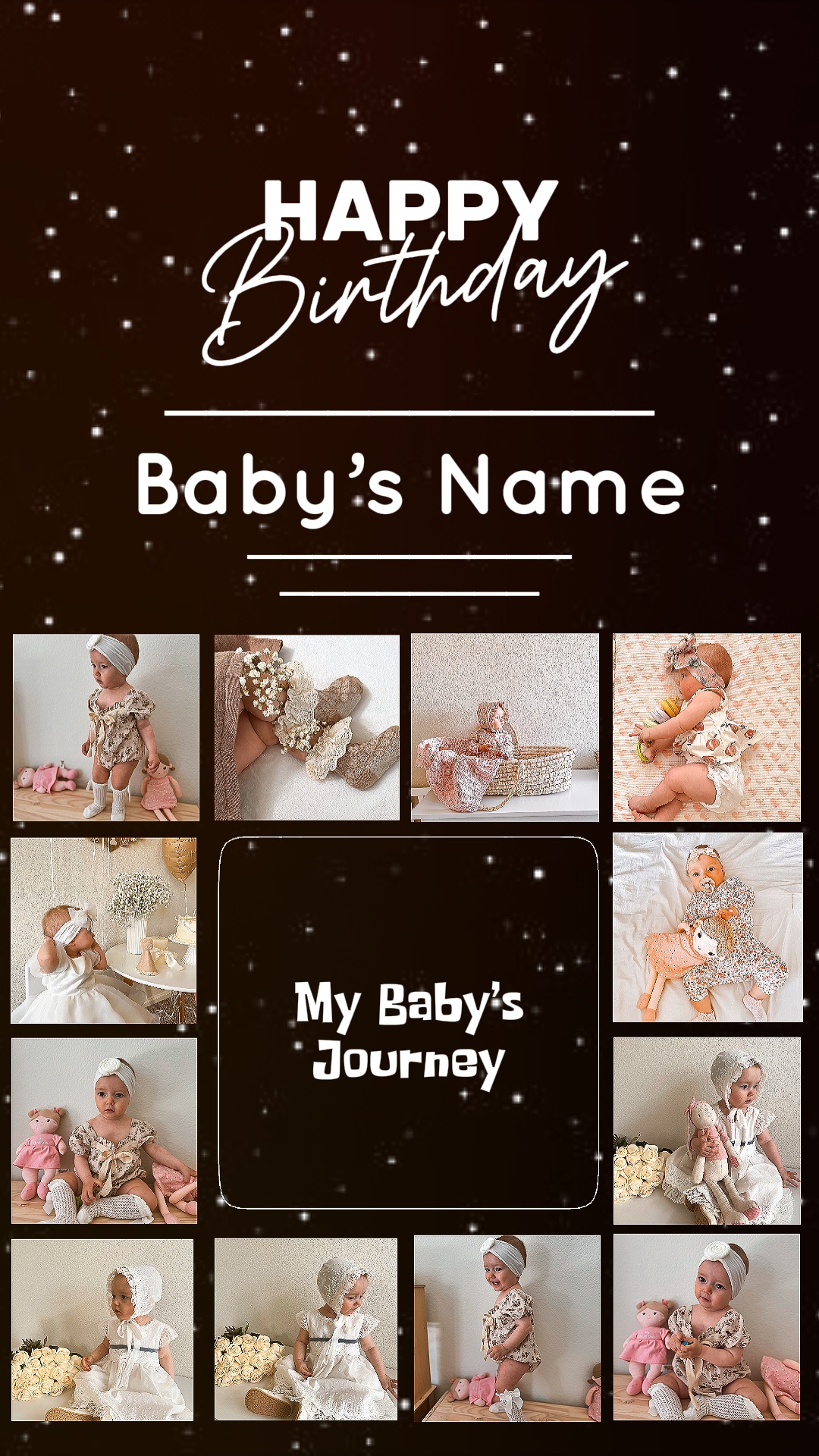 Baby’s 1st birthday 